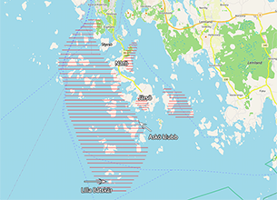 Detailkarte zur Lage des Lemland-Granits