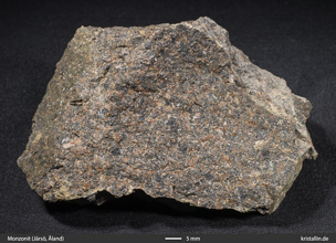 Monzonit von J&auml;rs&ouml;