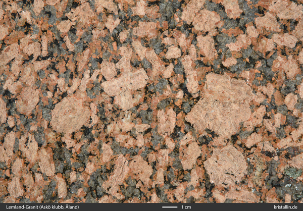 Lemland-Granit auf Ask&ouml; klubb