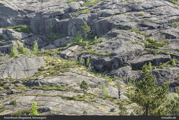 Anorthosite in Rogaland, Norway
