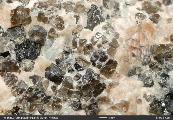 Rapakivi with high quartz