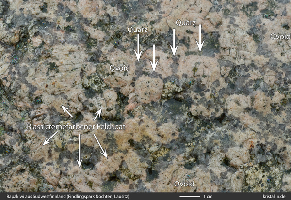 Pyterlitgeschiebe aus Laitila - Findling in Nochten