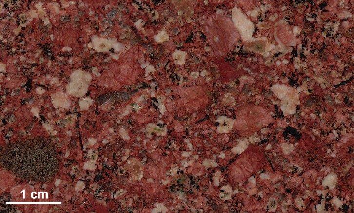 Detail vom Garberg-Granit