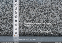 Wasseraufnahme