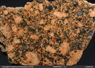 Probe mit braunem Plagioklas, Norderharu