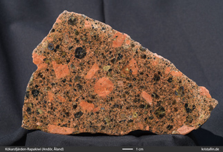 Schnitt durch einen Porphyr-Aplit von And&ouml;r