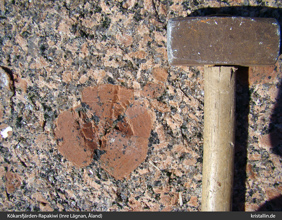 Inre L&auml;gnan ist ein kleiner Felsbuckel