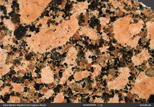 Grobk&ouml;rniger porphyrischer Granit von Inre L&auml;gnan