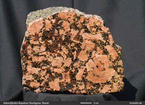 Rapakiwi mit großem verwachsenem Alkalifeldspat von Storl&auml;gnan