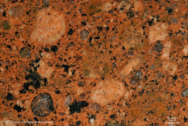 Granitporphyr, anstehend Hammarudda, Aland