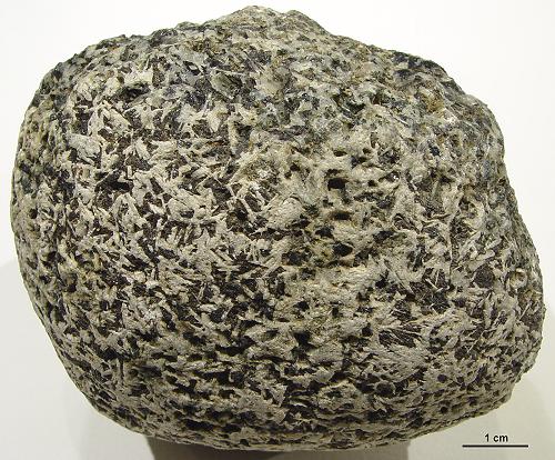 Asby-Diabas aus dem Geschiebe