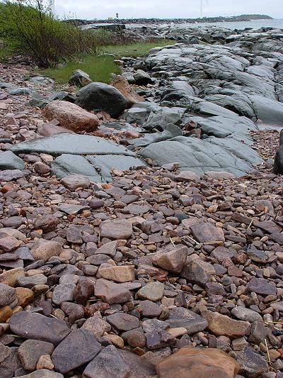 Jotnischer Sandstein bei Reposaari, Finnland